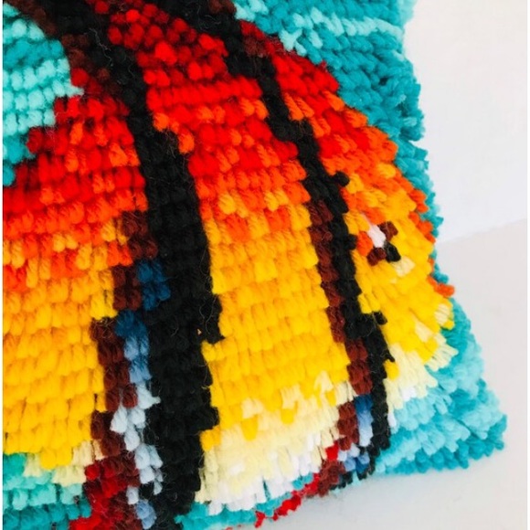 ⭐️Angel Fish hand-crafted Pillow - Picture 2 of 11